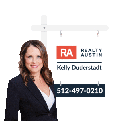 Kelly Duderstadt Sticker by Ina Kail - Realty Austin