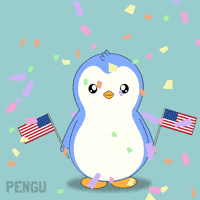 United States Trump GIF by Pudgy Penguins