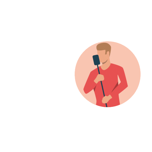 Artist Sing Sticker by Djyoungster