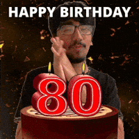 80 Years Old GIF