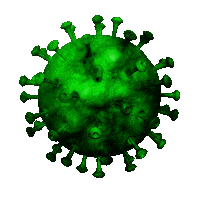 Corona Virus Sticker