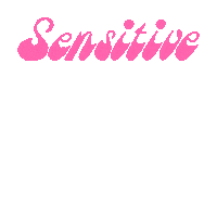 sad pink Sticker by Blair Roberts