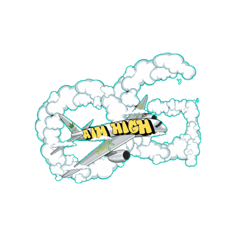 Aim High Genius Sticker by OfficialGenius