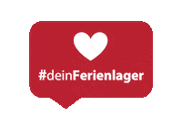 Camp Love Sticker by Dein Ferienlager