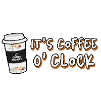Coffee Time Food Sticker by Coffee Project