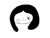 eielio girl wink eyelashes eielio Sticker