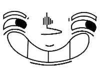 Happy Smile Sticker by eielio