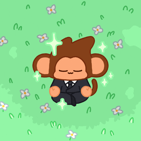 Peace Success GIF by Chimpers