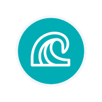 Atlantbh water wave ocean waves Sticker