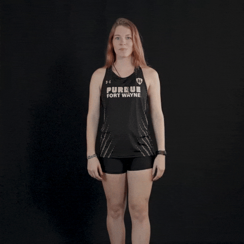 Cross Country Smile GIF by Purdue Fort Wayne Athletics