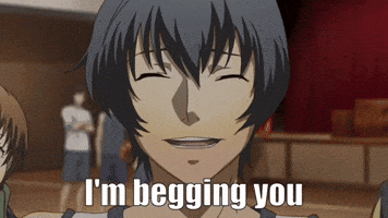 Persona 4 Please GIF