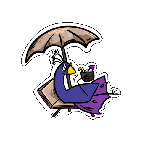 Summer Sun Sticker by ultraviolett