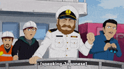japanese captain GIF by South Park 
