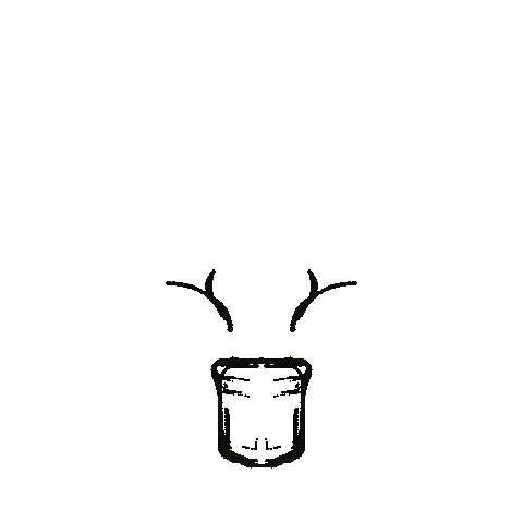 Coffee Sparkle Sticker