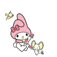 My Melody Thank You Sticker by Sanrio License Europe
