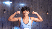 Wrestling Flex GIF by UNC Tar Heels
