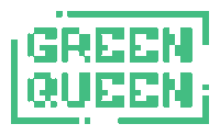 Pixel Art Go Green Sticker