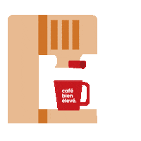 Expresso Sticker by Café bien élevé