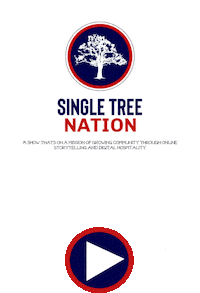 singletreebbq podcast bbq play button murfreesboro Sticker