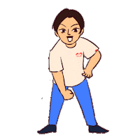 Manzai Pooooo Sticker