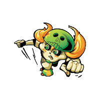 CraniacsWorld no what power skull Sticker
