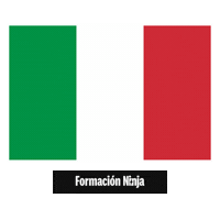 Italy Flag Sticker by Formación Ninja