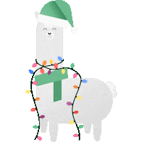christmas lights Sticker by writeaguide