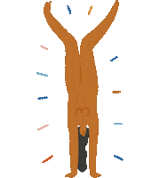 Happy Upside Down Sticker by uhuhualoha