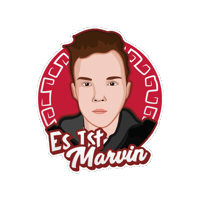 Esistmarvin Sticker