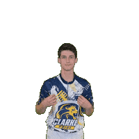 Clarke Pride Sticker by Clarke University