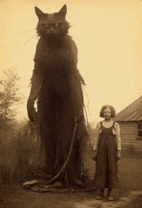 Scary Cat GIF
