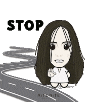 Stop Terror Sticker by Rite Rite