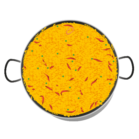 MondeM giphyupload food spain rice Sticker