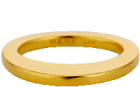 mene24k gold jewelry ring rings Sticker