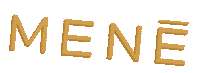 3D Gold Sticker by mene