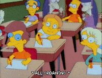 Season 3 Eww GIF by The Simpsons