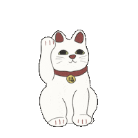 Cat Japan Sticker