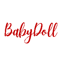 Babydoll Selah Sticker by Fab Bella Beauty