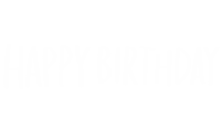 Happy Birthday Sticker