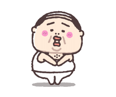 Old Man Hello Sticker