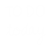 To Do Today Sticker by WAW GRAFIK