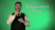 sign language engagement ring GIF by Sign with Robert