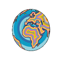 World Welt Sticker