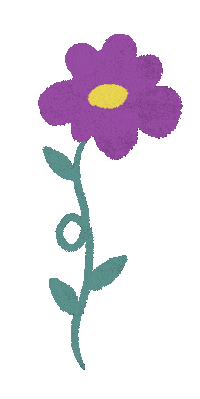Flower Greeting Sticker