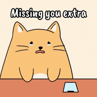 Miss You Love GIF by MESA My Emotional Support Animal