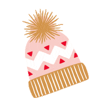 LolaLizaFashion christmas fashion winter hat Sticker