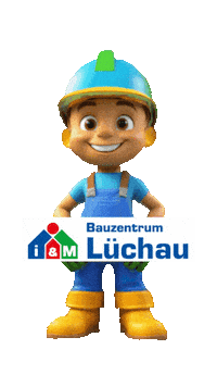 BauzentrumLuechau diy handwerk handwerker baumarkt Sticker