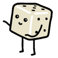 6 7 Slang Sticker by TinyDiceBuddies