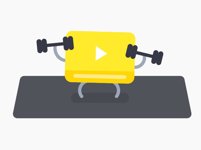 video workout GIF by Wistia