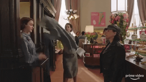 marvelous mrs maisel bag GIF by ADWEEK